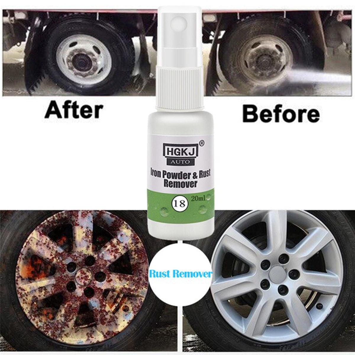 Rust Remover Spray - Effortless Rust Removal for a Clean Finish