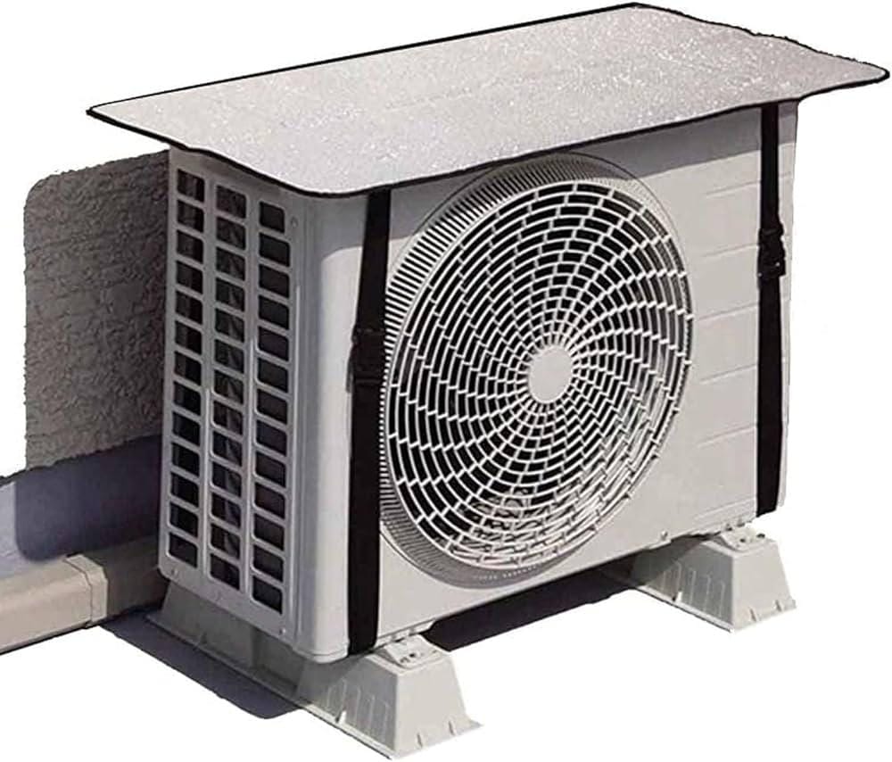 Ac Outdoor Unit Protector Heat Insulation Sunlight Shade Protector.