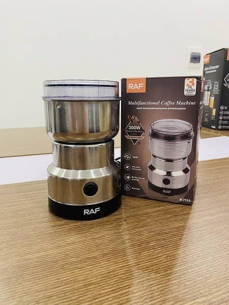Raf Mini Electric Grinder Stainless Steel Coffee Grinder For Coffee beans, Spices, Masala Grinder.