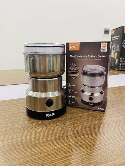 Raf Mini Electric Grinder Stainless Steel Coffee Grinder For Coffee beans, Spices, Masala Grinder.