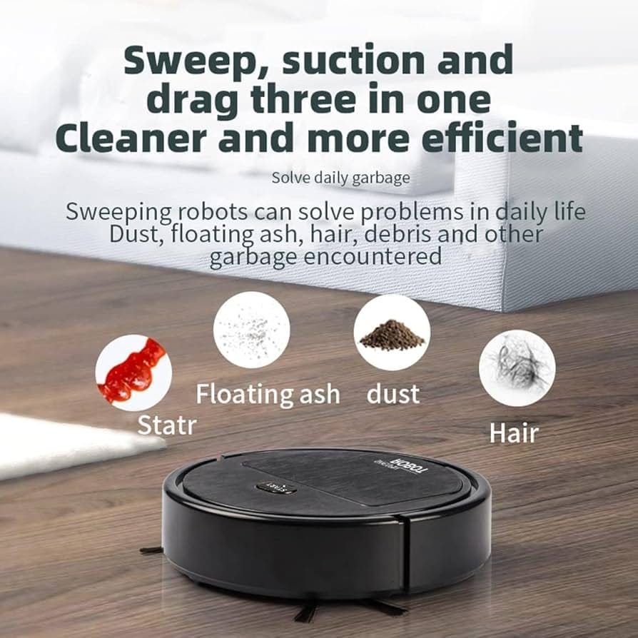 Small Size Smart Sweeping Robot Home Mini Sweeper Sweeping and Vacuuming Wireless.