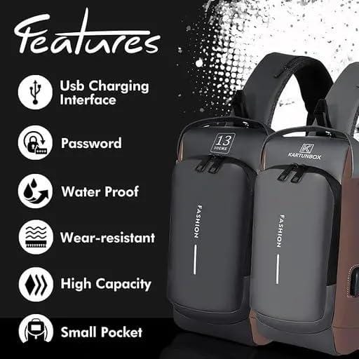 Chest Bag Multifunction Crossbody Sport Running Travel.