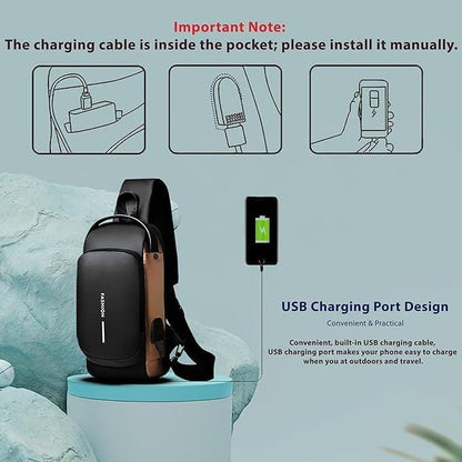 Chest Bag Multifunction Crossbody Sport Running Travel.