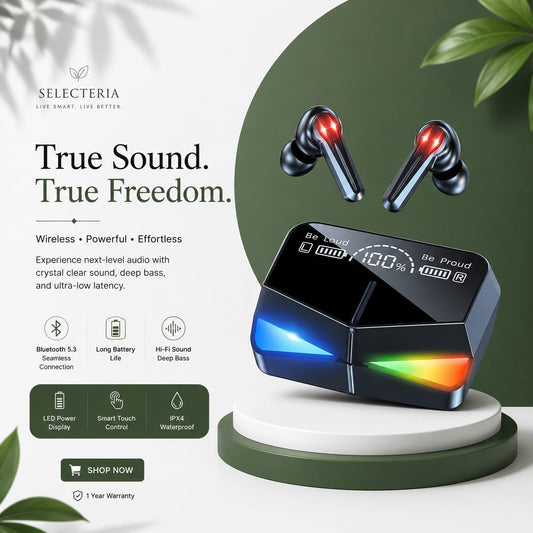 M28 TWS Bluetooth Earphone