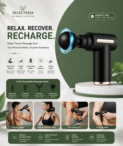 Deep Tissue Massage Gun